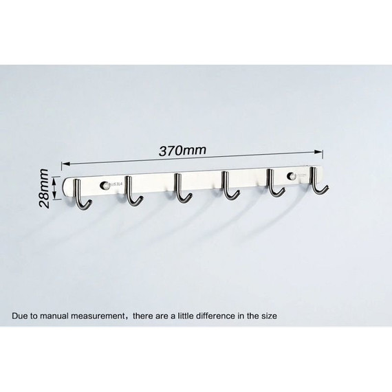 Набор крючков Ledeme L70201-6, сатин - фото 7