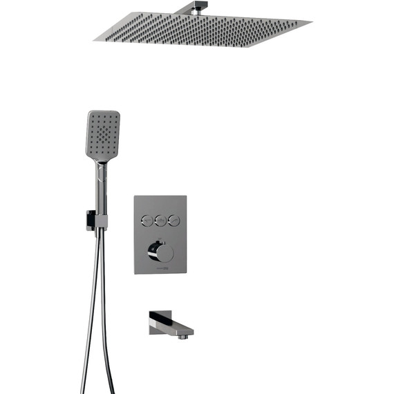 Душевая система для ванны с термостатом WasserKraft A171919 Thermo - фото 