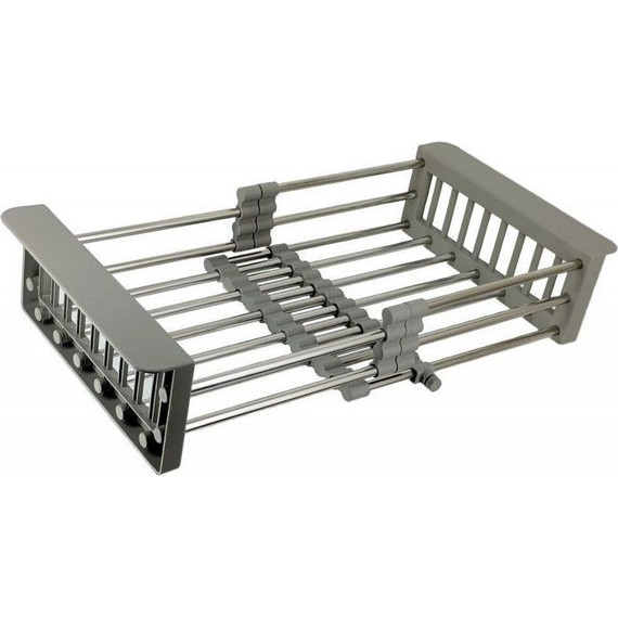 Коландер для кухонной мойки Gerhans K30300, серый - фото 