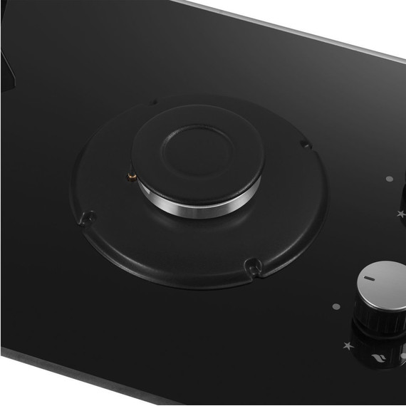 Газовая варочная поверхность Maunfeld EGHG.32.1EB/G Domino (чёрное стекло) - фото 10