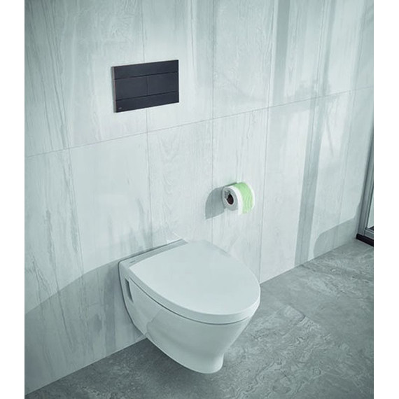 Кнопка смыва Oli Slim (механическая) 659055, чёрный - фото 2