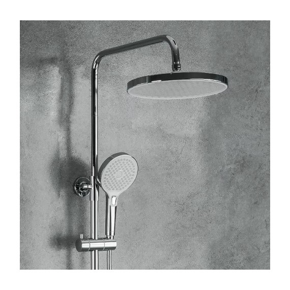 Душевая стойка Gappo G2403-8, белый/хром - фото 2