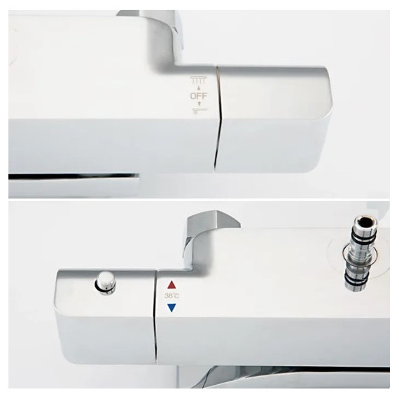 Душевая стойка с термостатом Gappo G2407-40 - фото 7