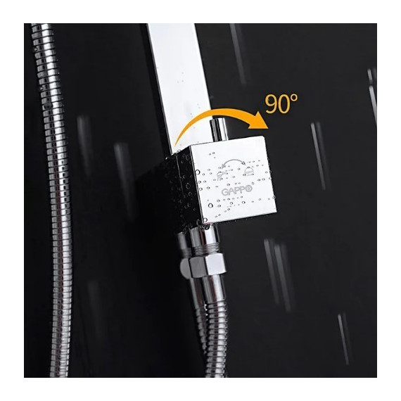 Душевая стойка Gappo G2408 - фото 4