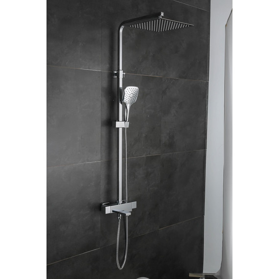 Душевая стойка с термостатом Gappo G2418-40 - фото 2