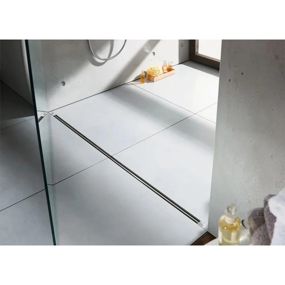 Трап Viega Advantix Vario 704360, обрезной в комплекте с глянцевой дизайн-вставкой, размером 300-1200 мм - фото 11