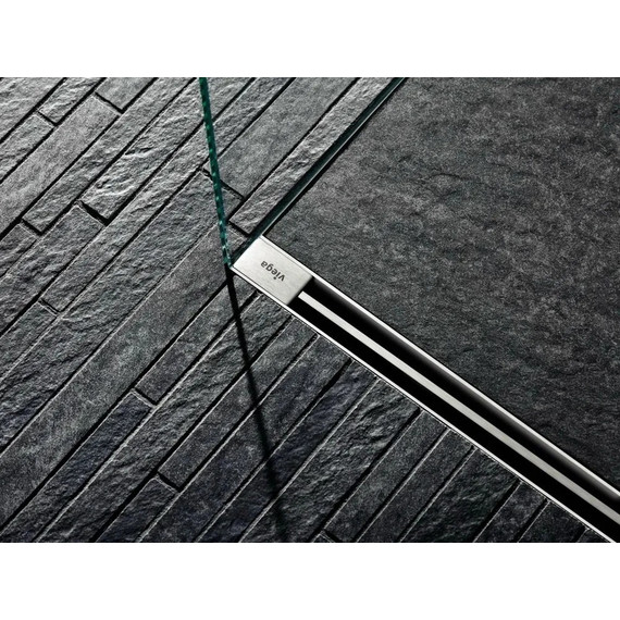 Трап Viega Advantix Vario 704353, обрезной в комплекте с матовой дизайн-вставкой, размером 300-1200 мм. - фото 6