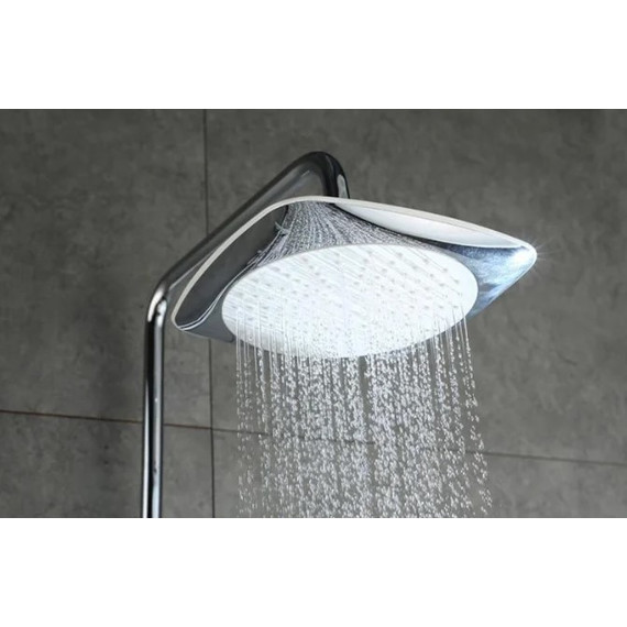 Душевая стойка Gappo Noar G2448, белый/хром - фото 4