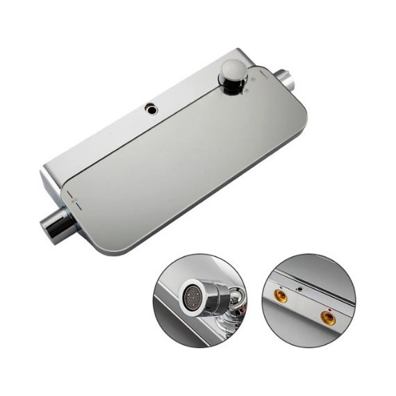 Душевая стойка с термостатом Gappo G2495-3 - фото 5