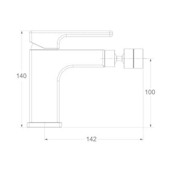 Смеситель для биде Gappo G5018 - фото 3