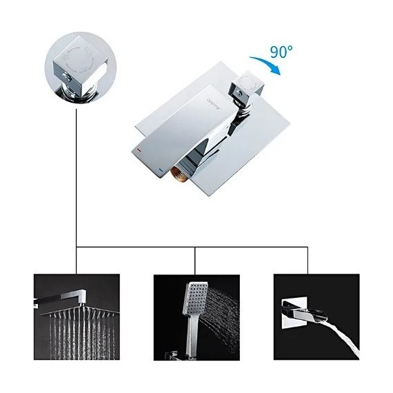 Душевая система для ванны Gappo Jacob G7107-20 - фото 9