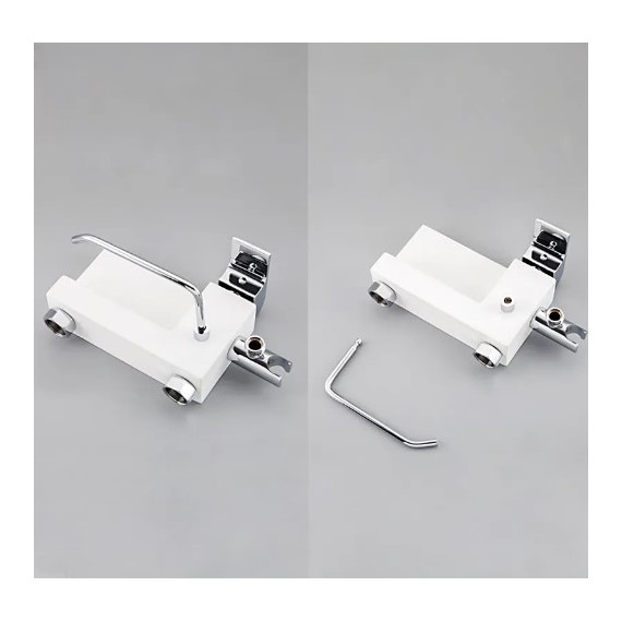 Набор для гигиенического душа Gappo G7296, белый/хром - фото 7