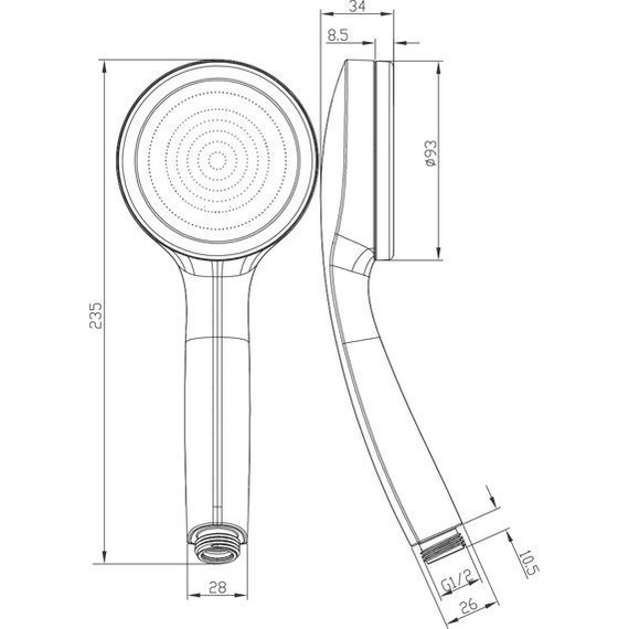 Ручной душ Iddis SpaHome SPA1F00i18 - фото 7