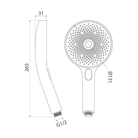 Ручной душ Iddis SpaHome SPA3F0Ci18 - фото 9