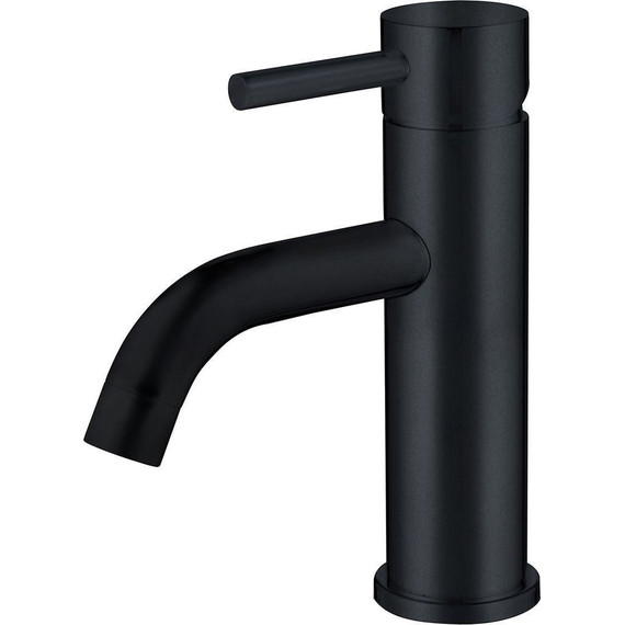 Смеситель для раковины Abber Wasser Kreis AF8110B, чёрный матовый, Цвет производителя: чёрный матовый - фото 