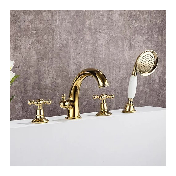 Смеситель для ванны Gappo G1189-4, бронза - фото 2
