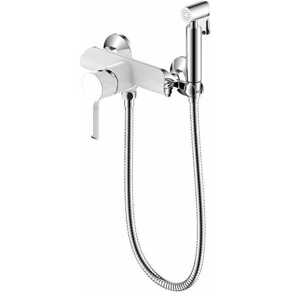 Набор для гигиенического душа Gappo G2003-8, белый/хром - фото 