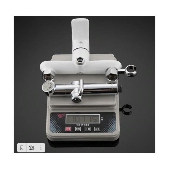 Набор для гигиенического душа Gappo Noar G2048-8, белый/хром - фото 5