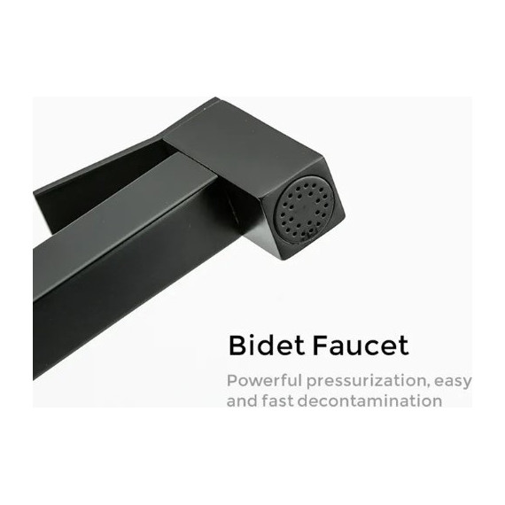 Набор для гигиенического душа Gappo G7217-6, черный - фото 4