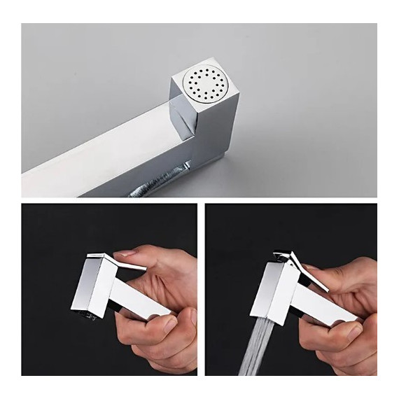 Набор для гигиенического душа Gappo G7217-8, белый/хром - фото 3