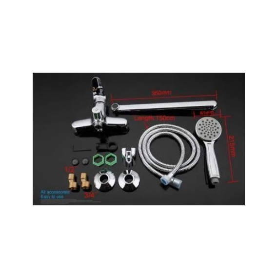 Смеситель для ванны с душевым гарнитуром Gappo Vantto G2236 - фото 12