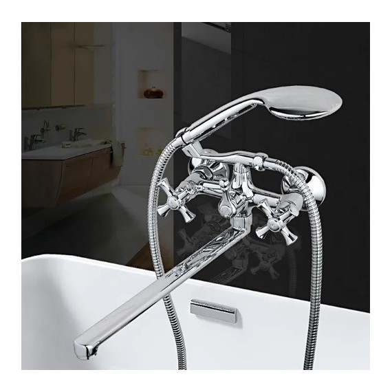 Смеситель для ванны с душевым гарнитуром Gappo Pollmn G2242 - фото 2