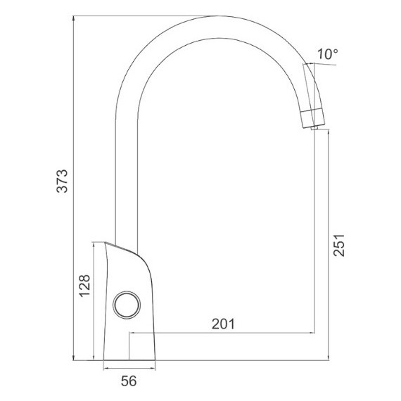 Смеситель для кухни Gappo G4303-8, белый/хром - фото 6