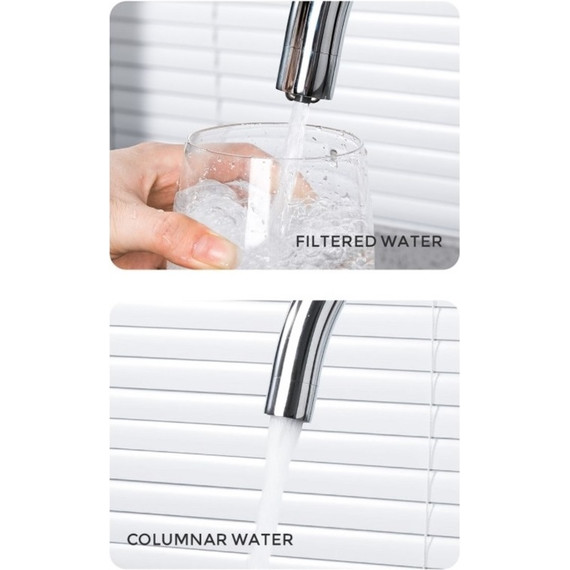 Смеситель для кухни Gappo G4303-8, белый/хром - фото 3