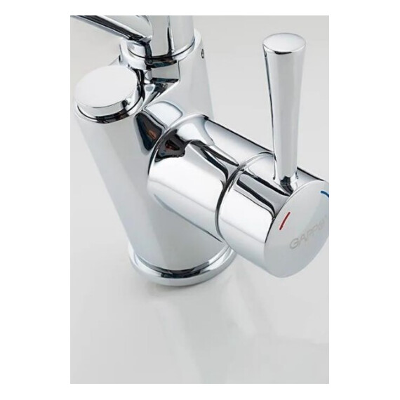 Смеситель для кухни Gappo G4398-11, черный/хром - фото 3