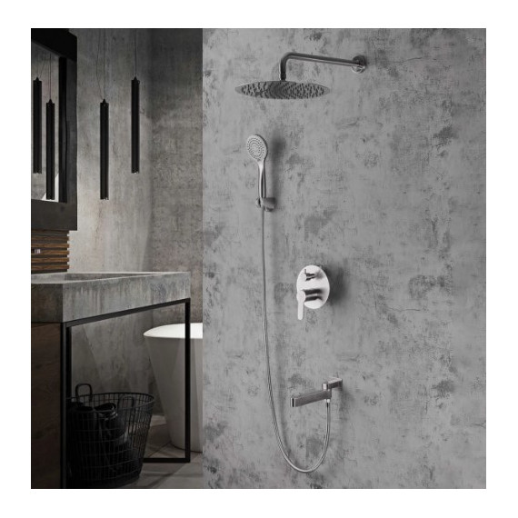 Душевая система для ванны Gappo G7199-30, сатин - фото 2