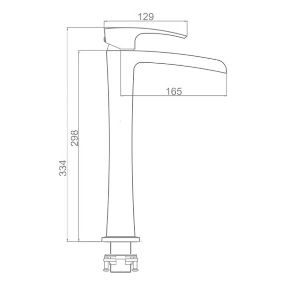 Смеситель для раковины высокий Gappo Jacob G1007-31, белый/хром - фото 9