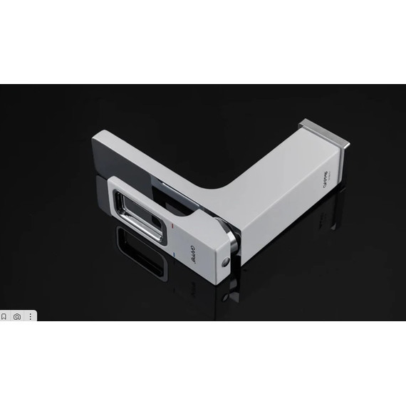 Смеситель для раковины Gappo Futura G1017-8, белый/хром - фото 5