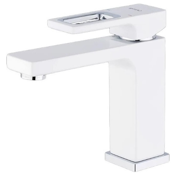 Смеситель для раковины Gappo Futura G1017, белый - фото 