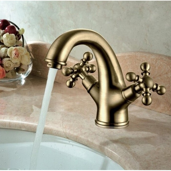 Смеситель для раковины Gappo G1089-4, бронза - фото 2