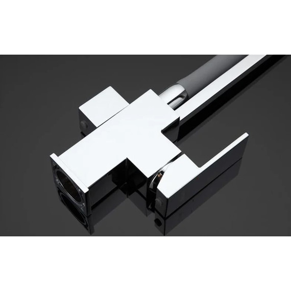 Смеситель для кухни Gappo G4398-4, серый/хром - фото 6