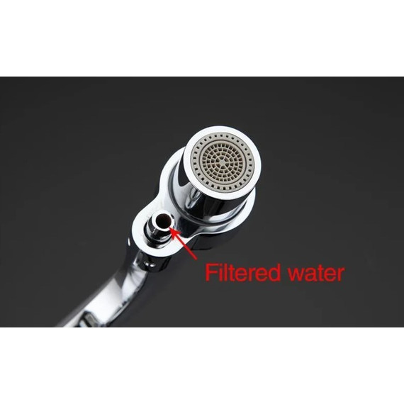 Смеситель для кухни Gappo G4398-4, серый/хром - фото 10