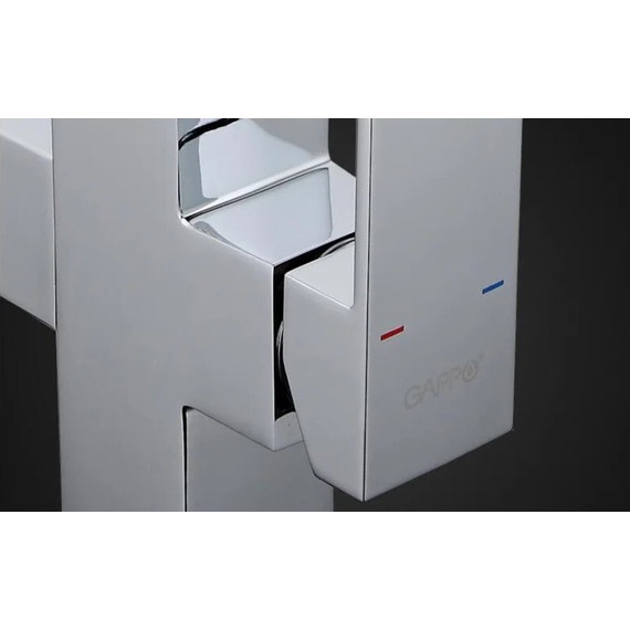 Смеситель для кухни Gappo G4398-4, серый/хром - фото 7