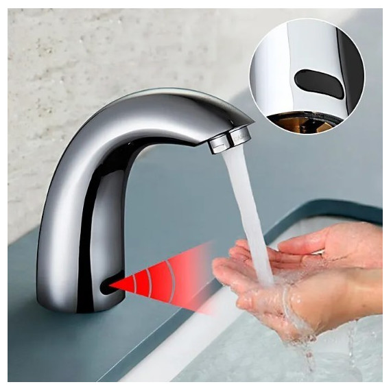 Смеситель для раковины сенсорный Gappo G517 - фото 2