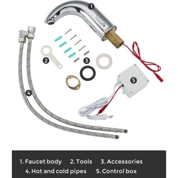 Смеситель для раковины сенсорный Gappo G522 - фото 3