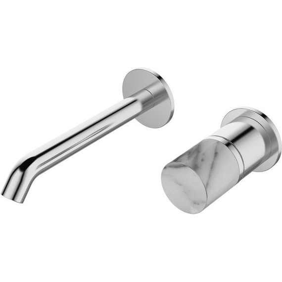 Смеситель для раковины настенный Bronze de Luxe Focus 24686CM, Цвет производителя: хром - фото 