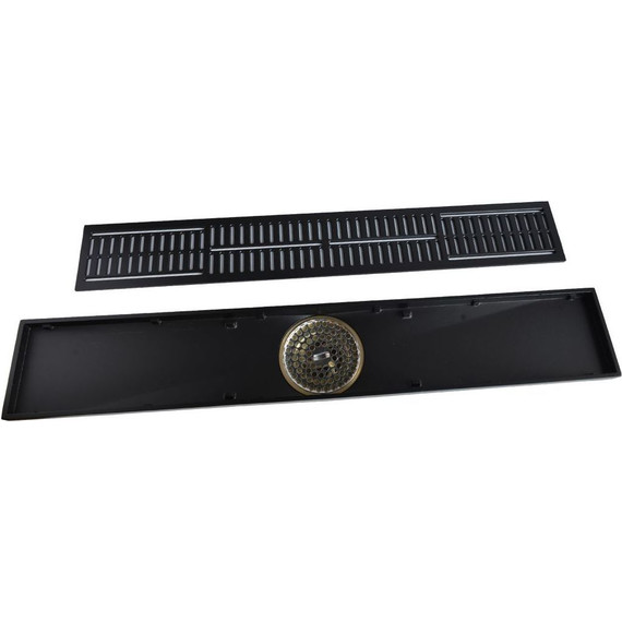 Трап Bronze de Luxe Focus 50 см 80521B, чёрный матовый - фото 2