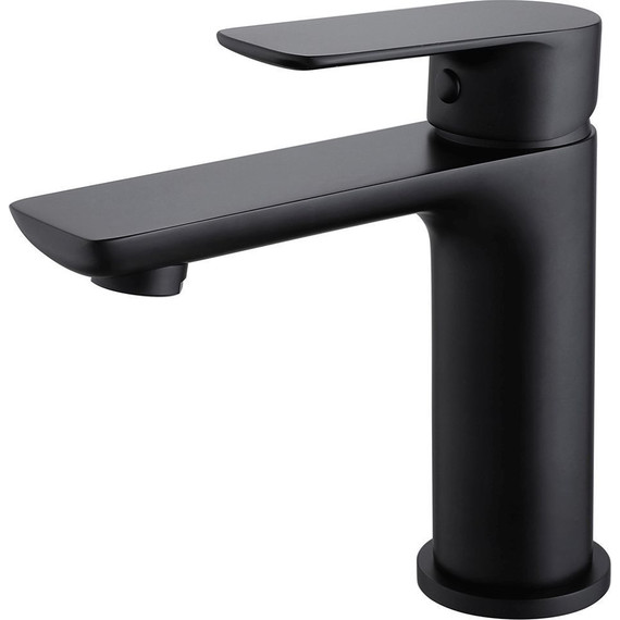 Смеситель для раковины Abber Weiss Insel AF8010B, черный матовый, Цвет производителя: чёрный матовый - фото 