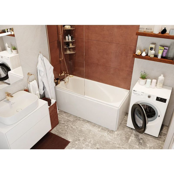 Ванна акриловая Vagnerplast Aronia 170x75 см 76374, Размер - мм: 1700х750 - фото 2