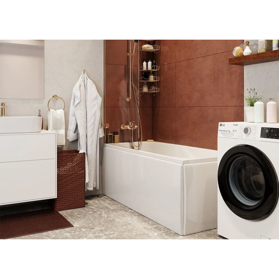 Ванна акриловая Vagnerplast Aronia 170x75 см 76374, Размер - мм: 1700х750 - фото 6