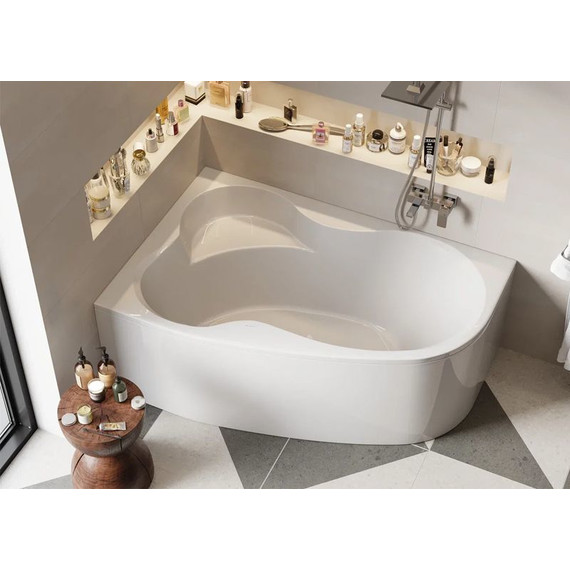 Ванна акриловая Vagnerplast Melite 160x105 см 76410 L - фото 4