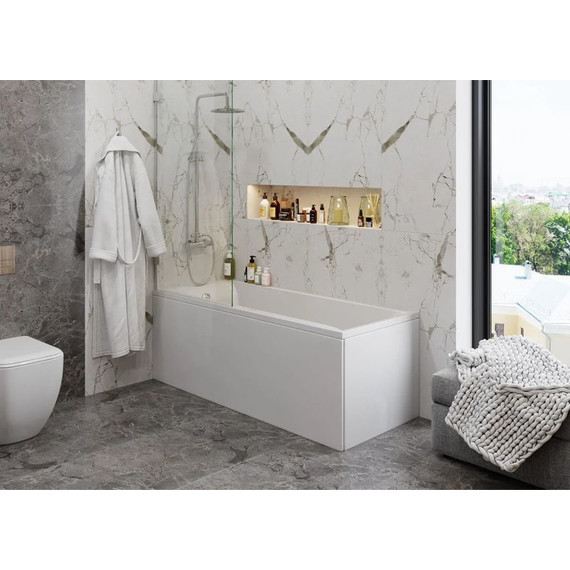 Ванна акриловая Vagnerplast Veronela 150x70 см 76416, Размер - мм: 1500х700 - фото 5