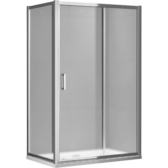 Душевое ограждение Gemy Victoria 100x70 см S30191HM-A70M, хром/матовое - фото 