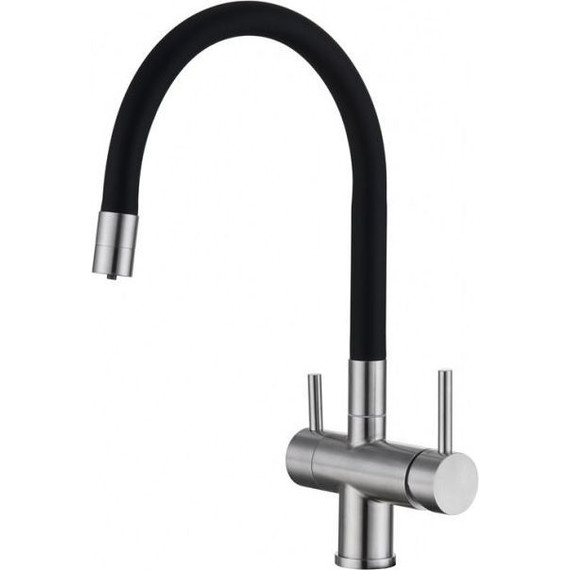 Смеситель для кухни Emar ЕС - 3015 Satin, Цвет производителя: satin - фото 