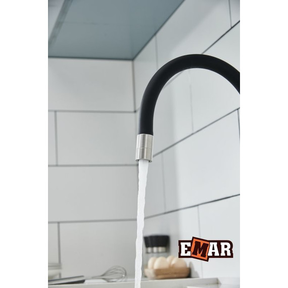 Смеситель для кухни Emar ЕС - 3015 Satin, Цвет производителя: satin - фото 12