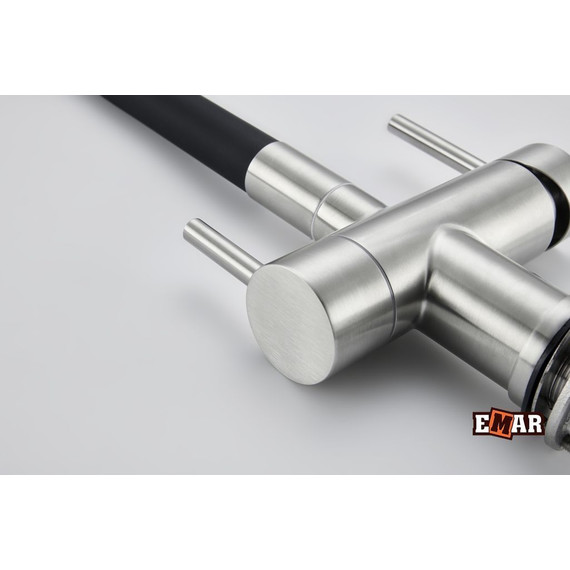 Смеситель для кухни Emar ЕС - 3015 Satin, Цвет производителя: satin - фото 17